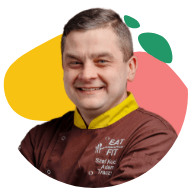 Adam Traczyk - szef kuchni z EatFit Catering